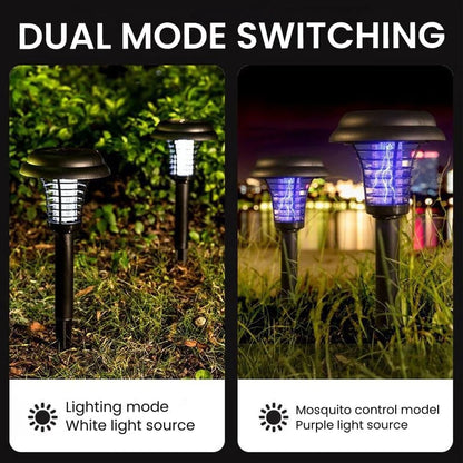 🦟❌Solar-Powered Mosquito Killer Lamp-Outdoor Solar LED Mosquito Killer Garden Lamp