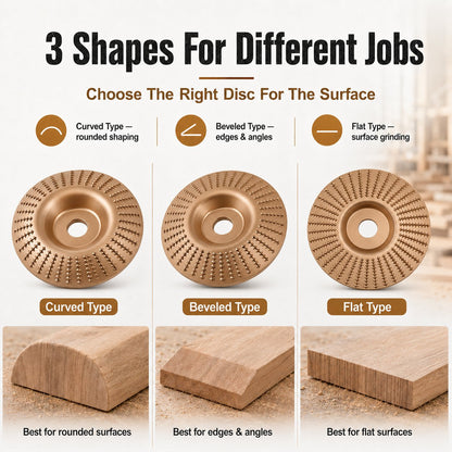 🔥 LAST DAY 50% OFF -Alloy Wood Grinding & Polishing Disc