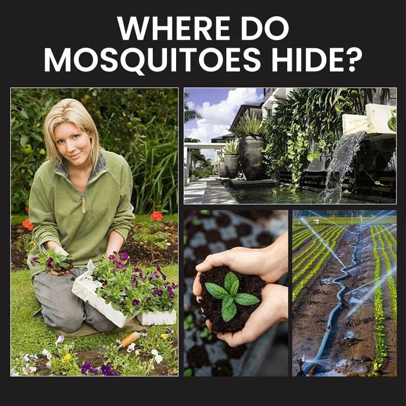 🦟❌Solar-Powered Mosquito Killer Lamp-Outdoor Solar LED Mosquito Killer Garden Lamp