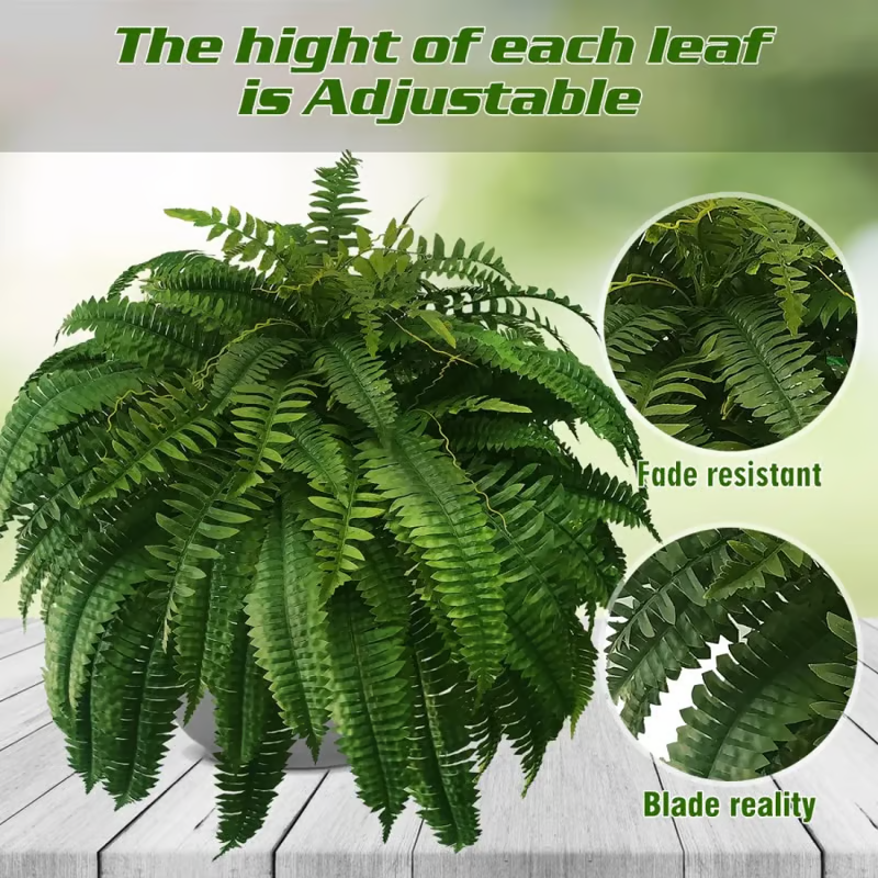 🔥Last Day 50% OFF--🌿UV Resistant Lifelike Artificial Boston Fern