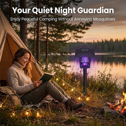 🦟❌Solar-Powered Mosquito Killer Lamp-Outdoor Solar LED Mosquito Killer Garden Lamp