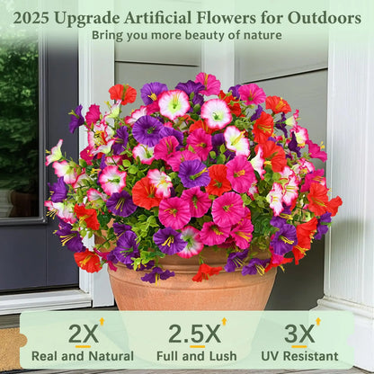 🔥ONLY $19.99🔥UV Resistant Artificial Petunias Flowers