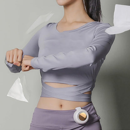 🔥Summer Sale 50% OFF !!🌪️Clip-On Bladeless Fan – Hands-Free Cooling