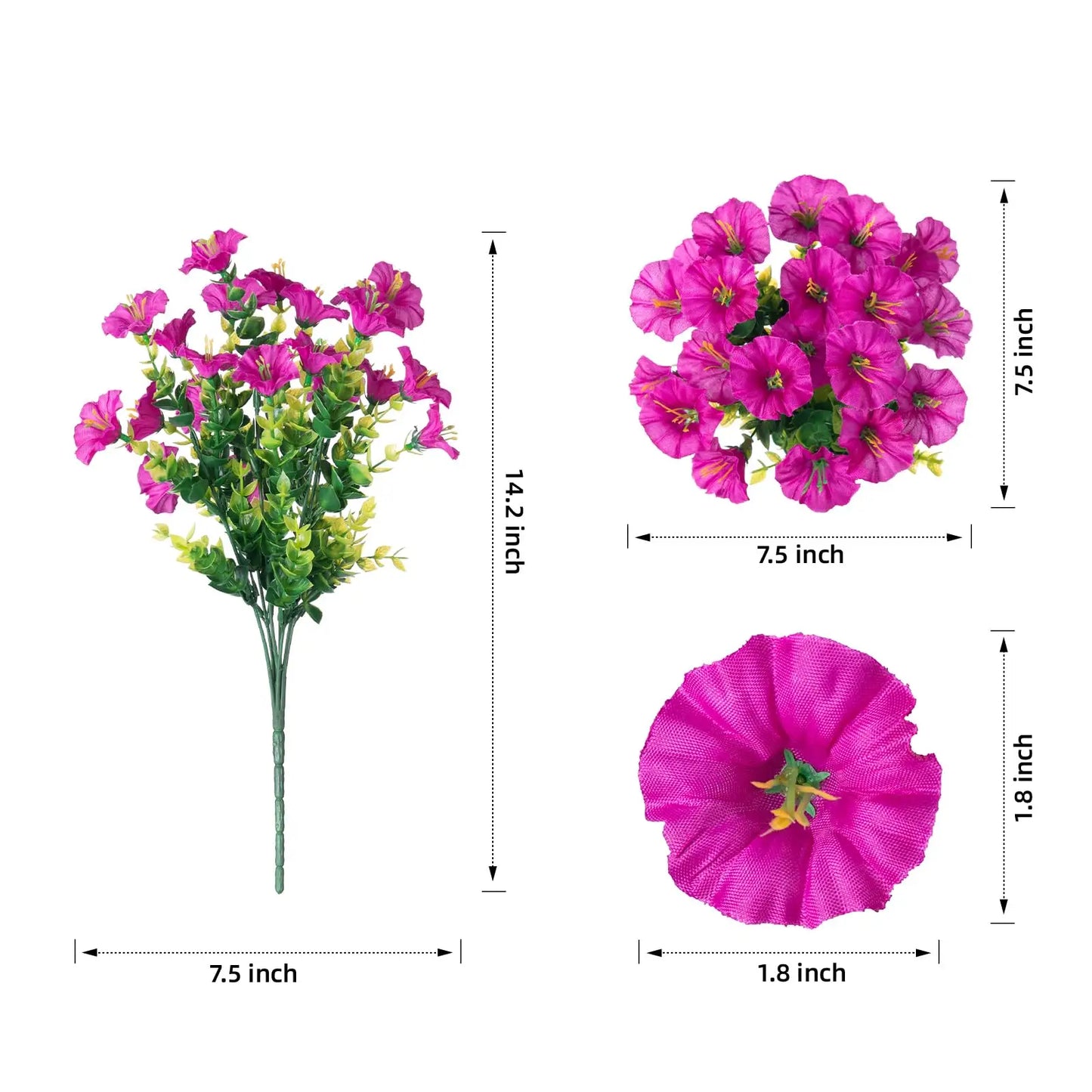 🔥ONLY $19.99🔥UV Resistant Artificial Petunias Flowers