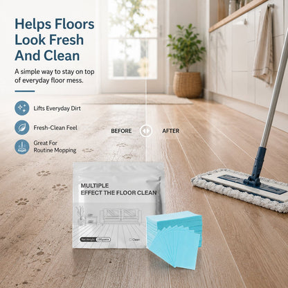 【ONLY $12.99 EACH🔥LAST DAY 50% OFF -100-Piece Multi-Surface Floor Cleaning Tablets