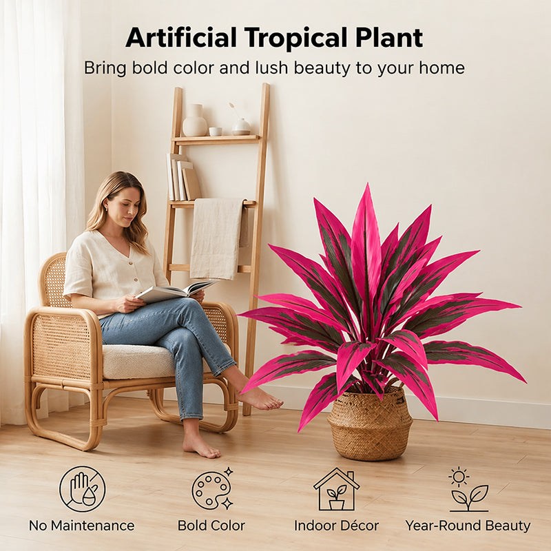 💖Father's Day Special Offer-Buy 1 Get 1 FREE🎉Vibrant Artificial Tropical Plant