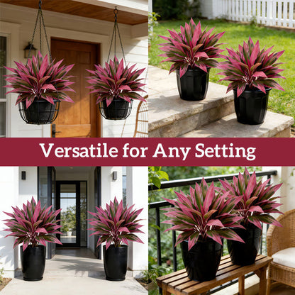 🔥 Mother's Day Special Offer-LAST DAY 50% OFF! 🏡🌿Artificial Red Cordyline Ti Plant – No-Fuss Year-Round Vibrant Foliage!