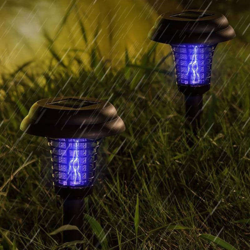 🦟❌Solar-Powered Mosquito Killer Lamp-Outdoor Solar LED Mosquito Killer Garden Lamp