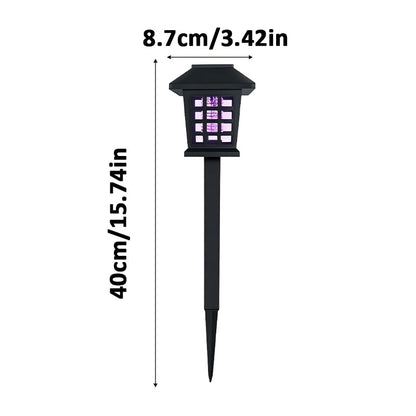 Solar Powered Mosquito Zapper & Garden Stake Light