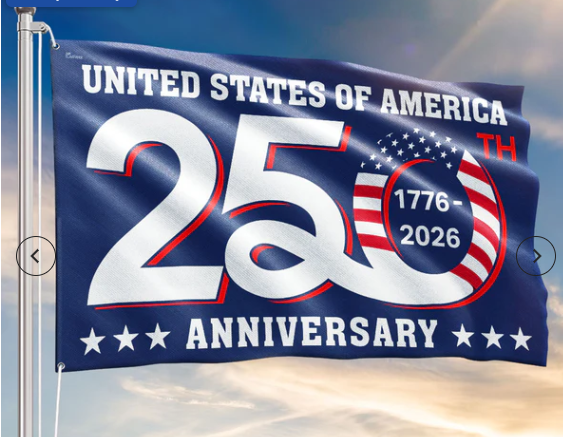 Last Day 49% OFF🔥250th Anniversary USA Commemorative Flag (3x5 Ft),Double-Sided Embroidered