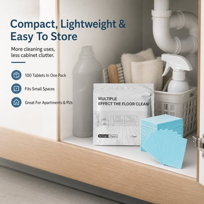 【ONLY $12.99 EACH🔥LAST DAY 50% OFF -100-Piece Multi-Surface Floor Cleaning Tablets