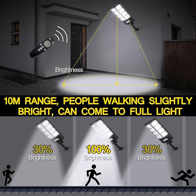⏰Last Day Sale 70% OFF - Commercial 1000000LM LED Outdoor Dusk to Dawn Solar Road Area Lamp