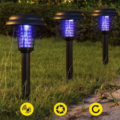 🦟❌Solar-Powered Mosquito Killer Lamp-Outdoor Solar LED Mosquito Killer Garden Lamp