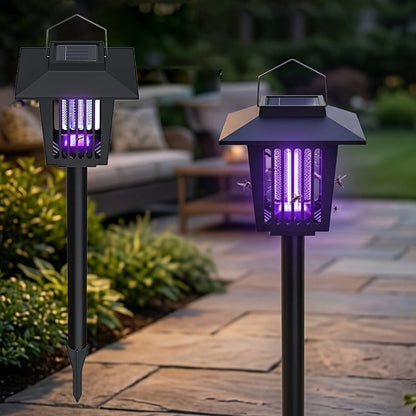 🦟❌Solar-Powered Mosquito Killer Lamp-Outdoor Solar LED Mosquito Killer Garden Lamp